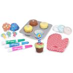 メリッサ&ダグ デコレート カップケーキ 3歳から ままごと ごっこ遊びトイ 食事 おもちゃ 木製 Melissa and Doug 3954
