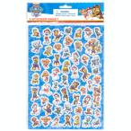 パウ・パトロール プクプク シール 55カット 立体 パウパト ごほうびシール 手帳 スケジュール ステッカー Paw Patrol