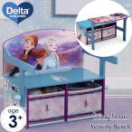 ショッピング雪 Online ONLY(海外取寄)/ ディズニー アナと雪の女王2 収納付き ベンチ テーブルに早変わり 机 収納 おもちゃ箱 ボックス BOXテーブル 子ども家具 Delta
