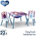 デルタ ディズニー アナと雪の女王２ テーブル＆チェア 収納付き 子供家具 学習机 椅子 3点セット Delta