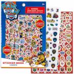 パウ・パトロール シール プクプク シール 300カット パウパトロール ごほうびシール 手帳 スケジュール ステッカー パウパト pawpatrol