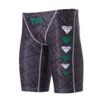 メール便OK ジュニア 競泳トレーニング水着 練習用 ボーイズ ローライズ ロングボクサー ブラック ティア TYR JCHEVJR-18M
