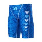 メール便OK ジュニア 競泳トレーニング水着 練習用 ボーイズ ローライズ ロングボクサー ティア TYR JCHEVJR-18M