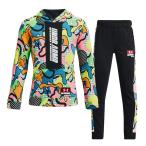 UNDER ARMOUR(アンダーアーマー) 1366555/1366556 ジュニア UAクールサプライ パーカー ＆ ロングパンツ 上下セット トレーニングウェア