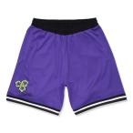 メール便OK Arch(アーチ) B122-119 triple flowers shorts バスケットパンツ ショートパンツ ポケット付き