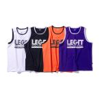 メール便OK LEGIT(レジット) 2501-1010 DIGITAL NOISE TANK TOP バスケットシャツ タンクトップ 部活 練習着