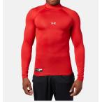 メール便OK UNDER ARMOUR(アンダーアーマー) 1358645 UA HG ARMOUR COMP LS MOCK PK メンズ インナー ロングスリーブ