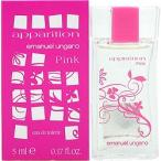 並行輸入品 香水 エマニュエル ウンガロ アパラシオン ピンク EDT BT 5ml お試し ミニボ ...