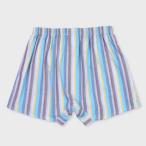 ポールスミス トランクス　ペールアーティストストライプ　サックス　L Paul Smith