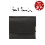 ショッピングポールスミス ◆ポールスミス Paul Smith 折財布 シグネチャーストライプタブ ミニ財布 ブラック
