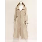 スペッチオ ボンディング フード 付 ロングコート レディース：フォーマル スプリングコート 春 秋 冬 40代 50代 60代 M L LL XL ブラック ベージュ