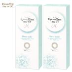 ショッピングコフレ アイコフレ ワンデー UV M シアーメイク 送料無料 30枚入x2箱 ふんわりニュアンス シード 度あり 度なし Eye coffret 1day カラコン BC8.7mm SIZE14.2mm