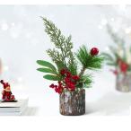 クリスマスツリー ミニ クリスマス飾り 置物 雰囲気作り 室内装飾 オーナメント人気 かわいい ホーム オフィス 小道具 卓上ツリー 飾り付け 雑貨 贈り物