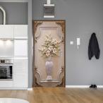 ショッピングウォールステッカー ウォールステッカー ドア シール 室内用ドア装飾シート 防水シール 部屋 ドアシート 3D ドア壁紙 DIY おしゃれ 飾り