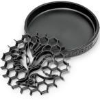 Kaiju Plant 怪獣ソーサー 鉢皿 5号サイズ メッシュプレート付き 水切り 腰水 2Way アガベ 塊根 多肉 サボテン No.5