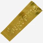 Supreme シュプリーム Embossed Metallic Gold Box Logo Sticker エンボスド メタリック ゴールド ボックスロゴステッカー 22FW