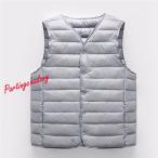 中綿ベスト ダウンベスト メンズ 秋冬 中綿ダウン アウター キルティング Vネック アウトドア インナーベスト デザイン ファッション人気 袖なし