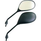 ホンダ・スズキ用 楕円ミラー(左右セット) バイク ミラー  MRN02  ホンダ・スズキ用