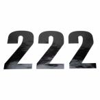 [ параллель импортные товары ] гонки номер 2 - черный - 4.5 дюймовый мусс * off-road MOOSE OFFROAD Race Number 2 - B 80012 #DRAG #43100642