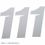 [ параллель импортные товары ] slash номерная табличка - #1 - белый - 6 дюймовый ti- core * visual zD'COR VISUA 45-30-1 #DRAG #43100892