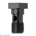 [ параллель импортные товары ] банджо болт - 7/16 дюймовый -24 - одиночный - черный gdo гребень GOODRIDGE Banjo Bolt P775-44ZBK #DRAG #77544BK