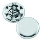 【並行輸入品】 Kuryakyn カスタムエンドプラグ クローム 1/4インチ六角ボルト用 (10個セット) Kur 取寄せ T14 8114