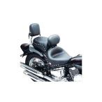 [ параллель импортные товары ] Mustang Yamaha "пассажирская спинка" накладка (7.5x9) stud имеется - черный Mustang Mot заказ T14 75135