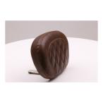 [ параллель импортные товары ] 12-17 Slim Sissy Bar Pad (11.5x9) Diamond Stitch - Brown Mustang Motorcycle заказ T14 76769