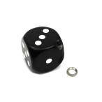 [ сменный товар ] 21-0939 черный кости стиль фильтр ручка заказ V twin Black Dice Style Shifter Knob ( для поиска |