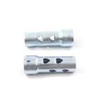 [ сменный товар ] 30-0101 steel 1-1/2 дюймовый труба ba полный комплект заказ V twin Steel 1-1/2 inch Pipe Baffle Set ( осмотр 