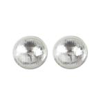 33-0161 クリア4-1/2インチ12ボルトシールビームスポットランプ電池セット Clear 4-1/2 inch 12 Volt Sealed Beam Spotlamp Bulb Set 取寄せ Vツイン