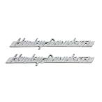 【互換品】 38-6694 クロームレタリング付きOEエンブレムセット 取寄せ Vツイン Emblem Set with Chrome Lettering (検索用／617