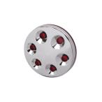 [ сменный товар ] 42-0108 хром 3-D Dubey покрытие заказ V twin Chrome 3-D Derby Cover ( для поиска |