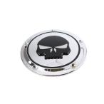 [ сменный товар ] 42-0263 хром 5 отверстие Skull Dubey покрытие заказ V twin Chrome 5 Hole Skull Derby Cover ( для поиска |