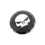 [ сменный товар ] 42-0266 черный 6 отверстие Skull Dubey покрытие заказ V twin Black 6 Hole Skull Derby Cover ( для поиска |