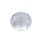 [ сменный товар ] 42-1142 хром паз имеется 3 дыра Dubey покрытие заказ V twin Chrome Grooved 3-Hole Derby Cover ( для поиска |