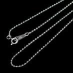 ¥·¥ë¥Ð¡¼925À½¥Í¥Ã¥¯¥ì¥¹¥Á¥§¡¼¥ó¡¡¥Ü¡¼¥ëÀþ·Â1.5mm¡¡50£ã£í