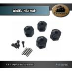 SCX10 aluminium шестиугольник колесо ступица (Black/10mm) 4 шт Set Crawler Axial Traxxas crawler радиоконтроллер 