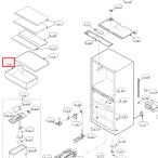 シャープ SHARP 冷蔵庫 チルドケース 
