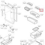 シャープ SHARP 冷蔵庫 小物ポケット�