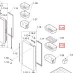 シャープ SHARP 冷蔵庫 小物ポケット�