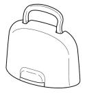  Toshiba TOSHIBA утюг кейс ( сверху ) 30008421