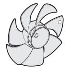  Toshiba TOSHIBA вентилятор перо 41020626