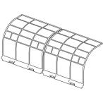  Toshiba TOSHIBA кондиционер воздушный фильтр 2 листов входит 43080708