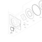  Panasonic Panasonic электрический сушильная машина крышка крюк ANH190D4440*