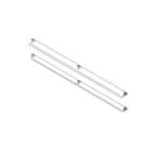 【在庫あり】ダイキン DAIKIN エアコン用水平羽根 フラップ上下セット ホワイト（167347J＋167349J）