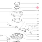  Mitsubishi MITSUBISHI рисоварка картридж прокладка M15B96054C*