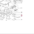 三菱 MITSUBISHI 食器乾燥機 ゴム栓 M167