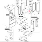  Mitsubishi MITSUBISHI рефрижератор бутылка карман ( большой ) M20CV5124