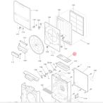  Mitsubishi MITSUBISHI очиститель воздуха защита жалюзи M25258360